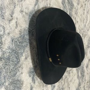 Black Resistol Fwlt Cowboy Hat